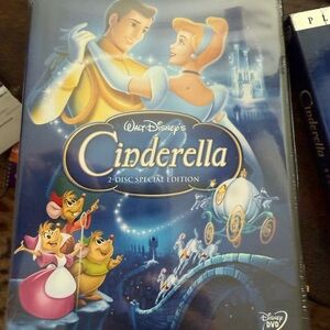 Disney Classic Edition DVD with Blue and Gold Accents